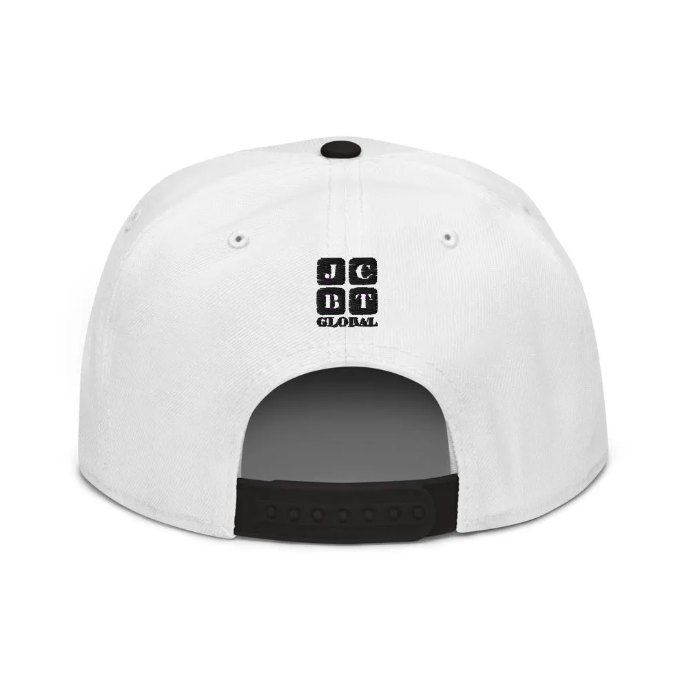 Snapback Hat "1051-0061 Born To Surf (Black Logo)"