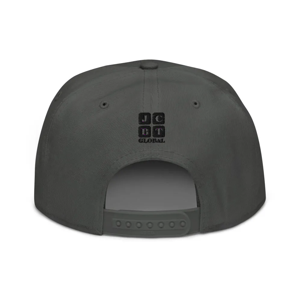 Snapback Hat "1051-0061 Born To Surf (Black Logo)"