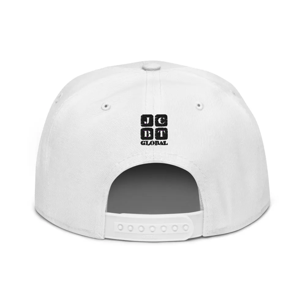 Snapback Hat "1051-0061 Born To Surf (Black Logo)"