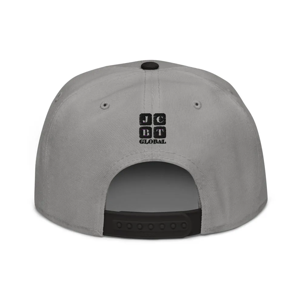 Snapback Hat "1051-0061 Born To Surf (Black Logo)"