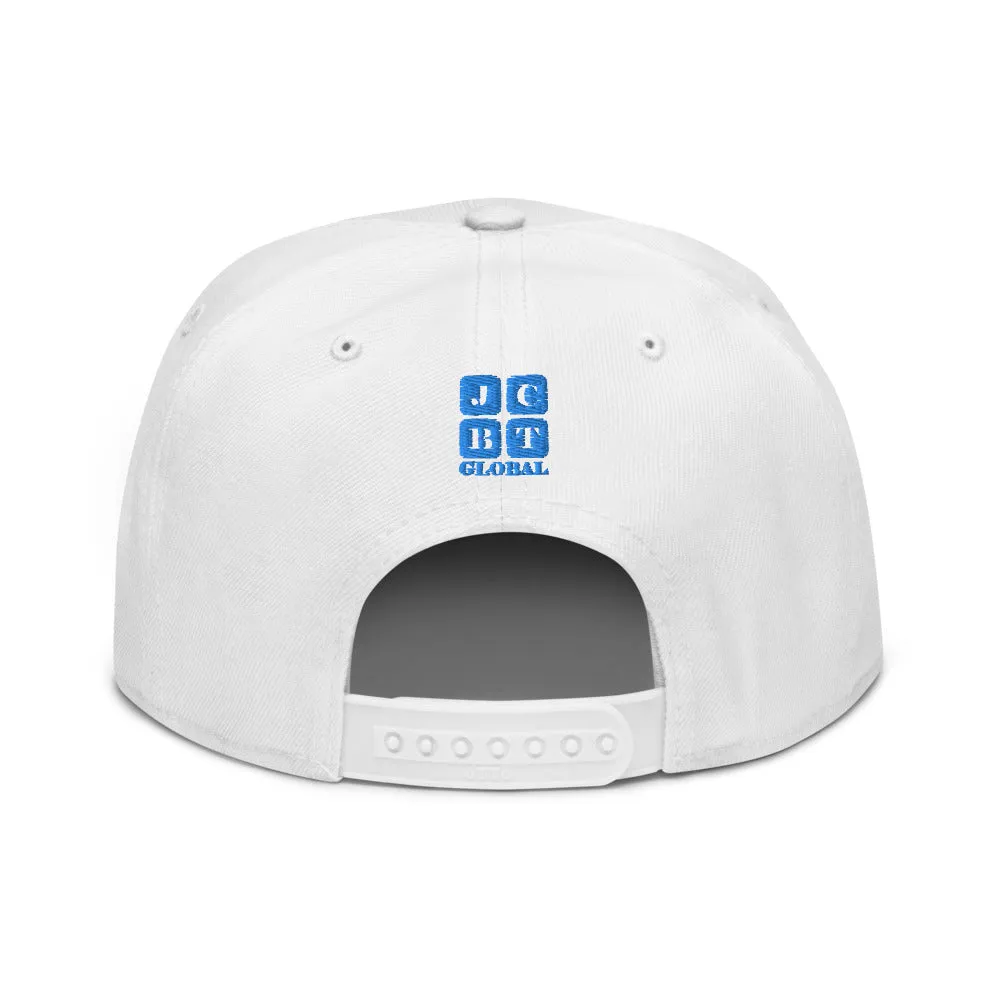 Snapback Hat "1052-0031 All Good Days (Blue Logo)"