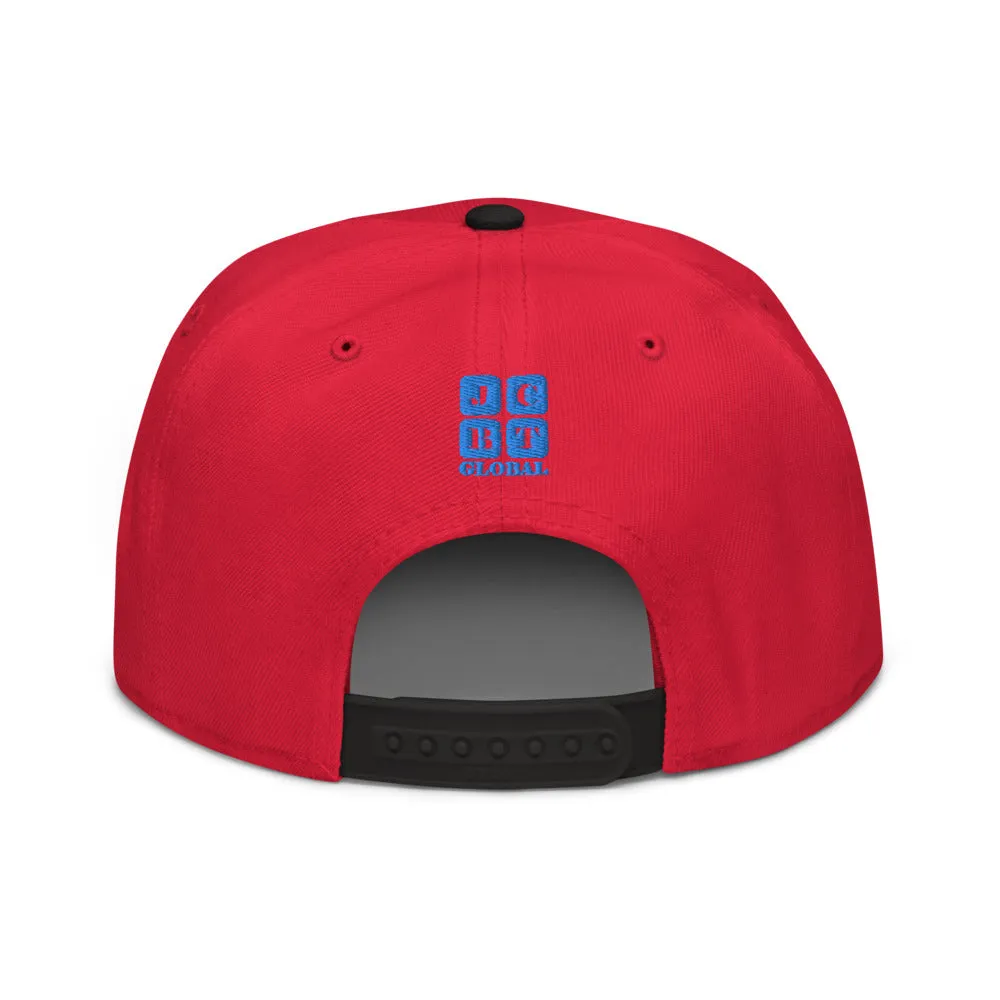 Snapback Hat "1052-0031 All Good Days (Blue Logo)"