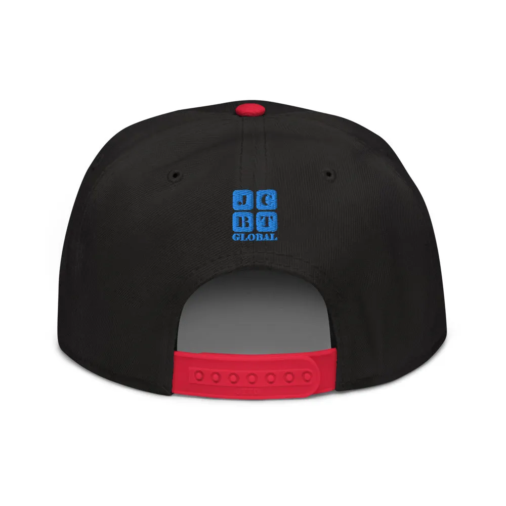 Snapback Hat "1052-0031 All Good Days (Blue Logo)"