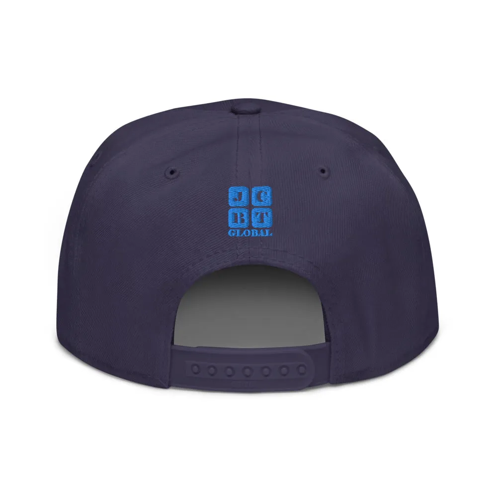 Snapback Hat "1052-0031 All Good Days (Blue Logo)"