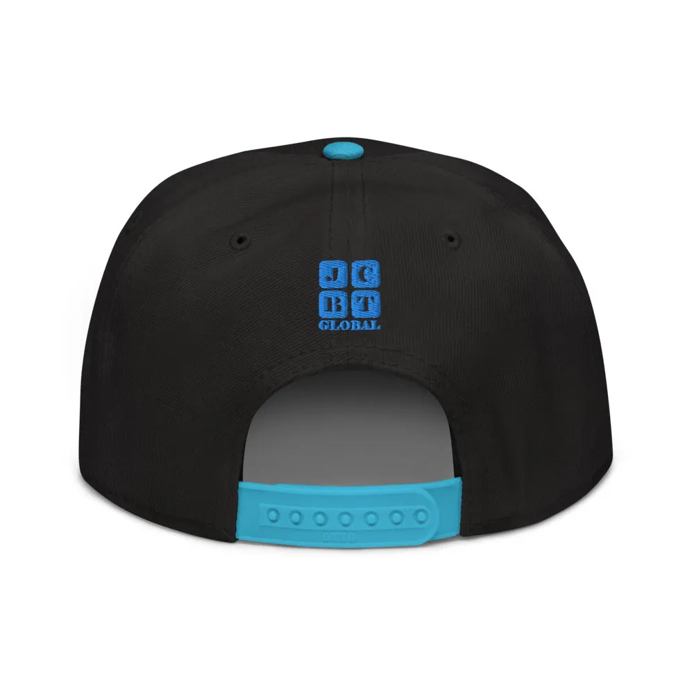 Snapback Hat "1052-0031 All Good Days (Blue Logo)"