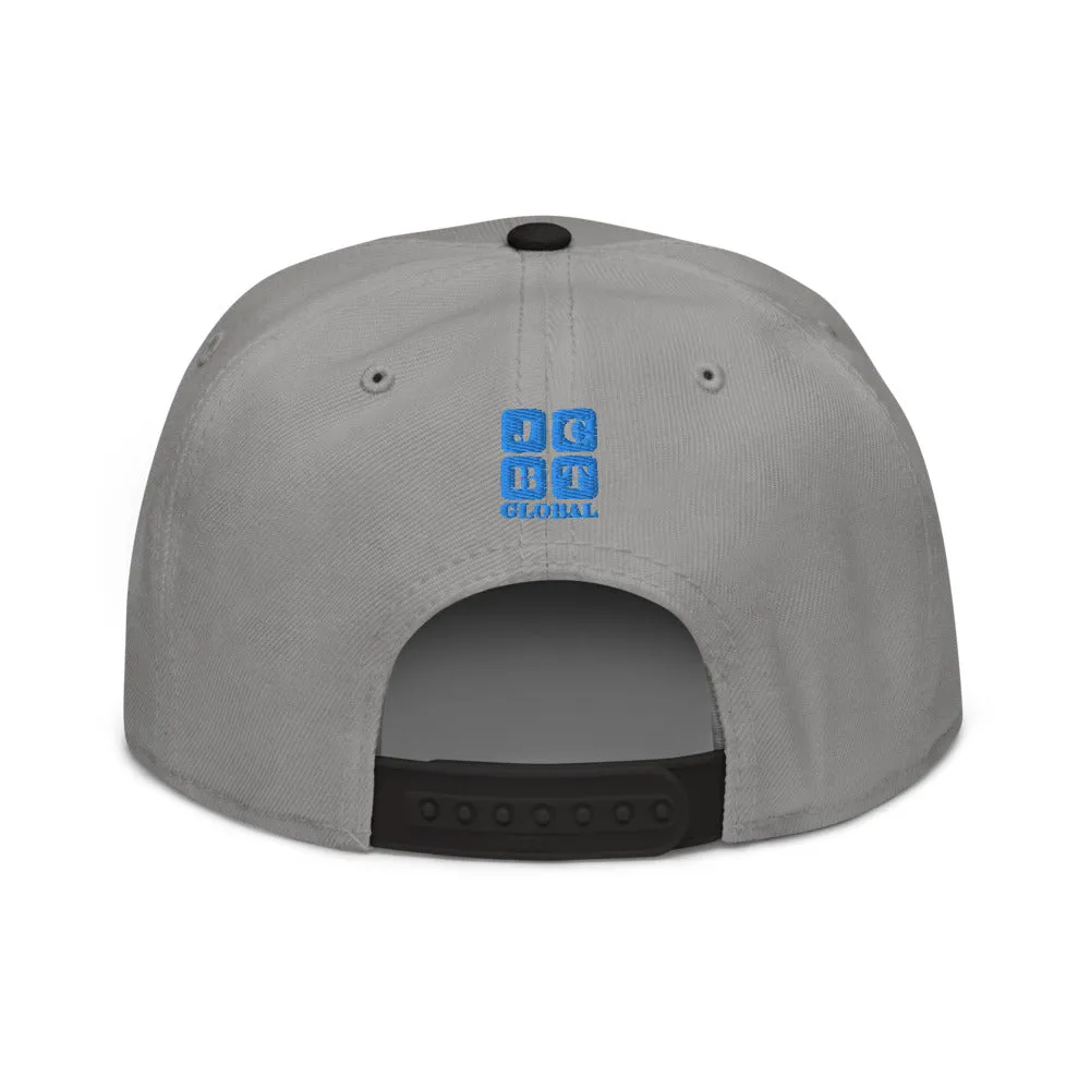 Snapback Hat "1052-0031 All Good Days (Blue Logo)"