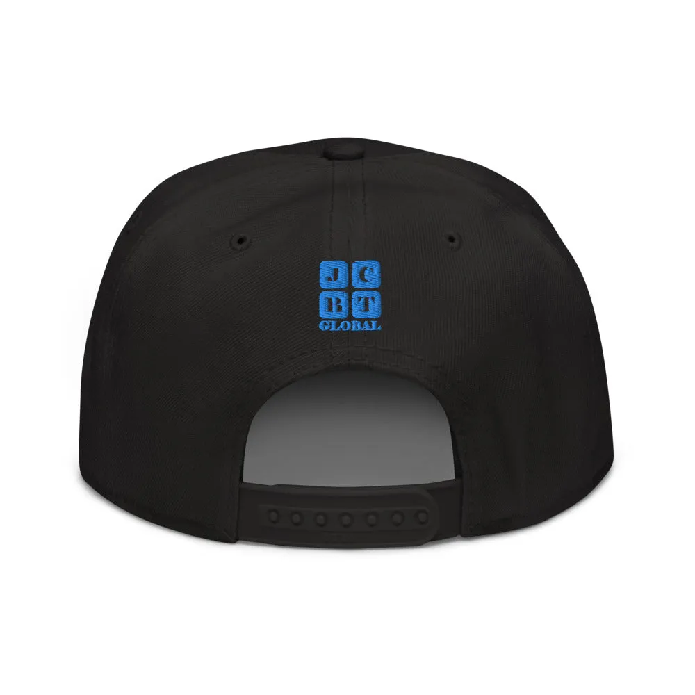 Snapback Hat "1052-0031 All Good Days (Blue Logo)"