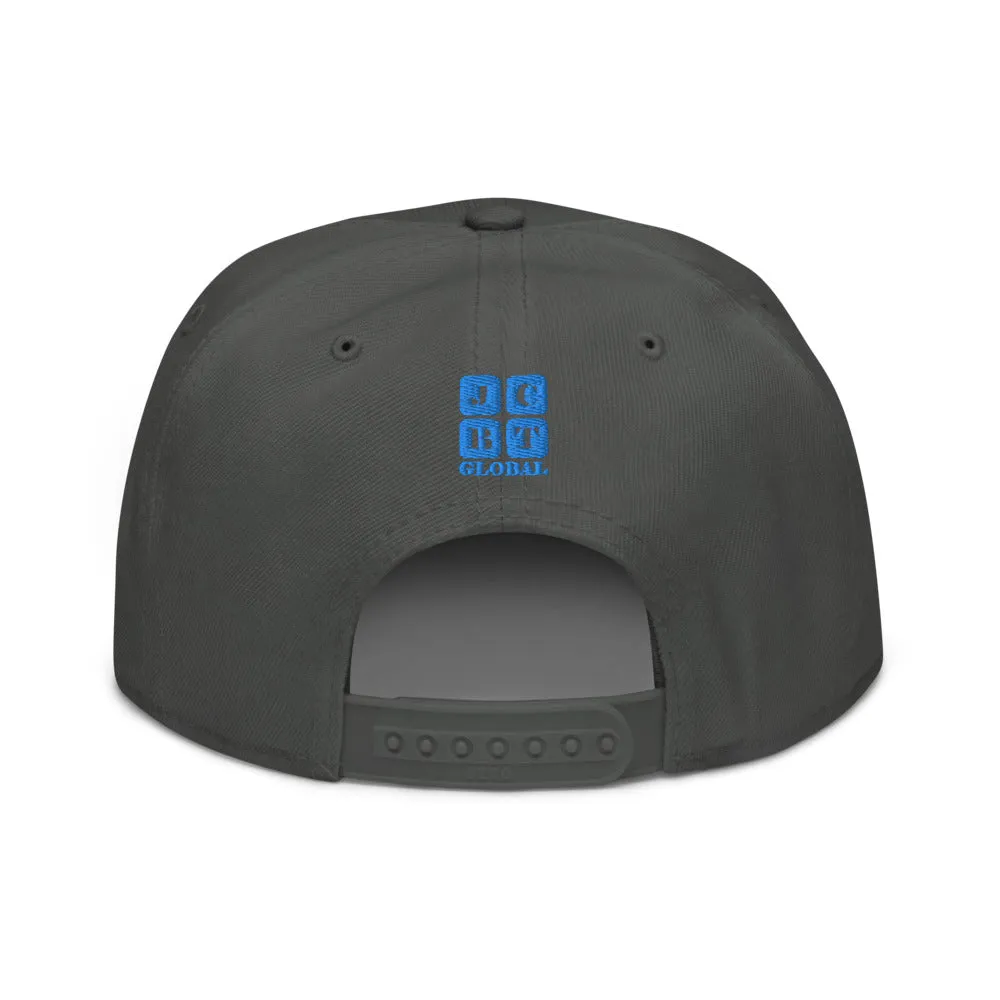 Snapback Hat "1052-0031 All Good Days (Blue Logo)"