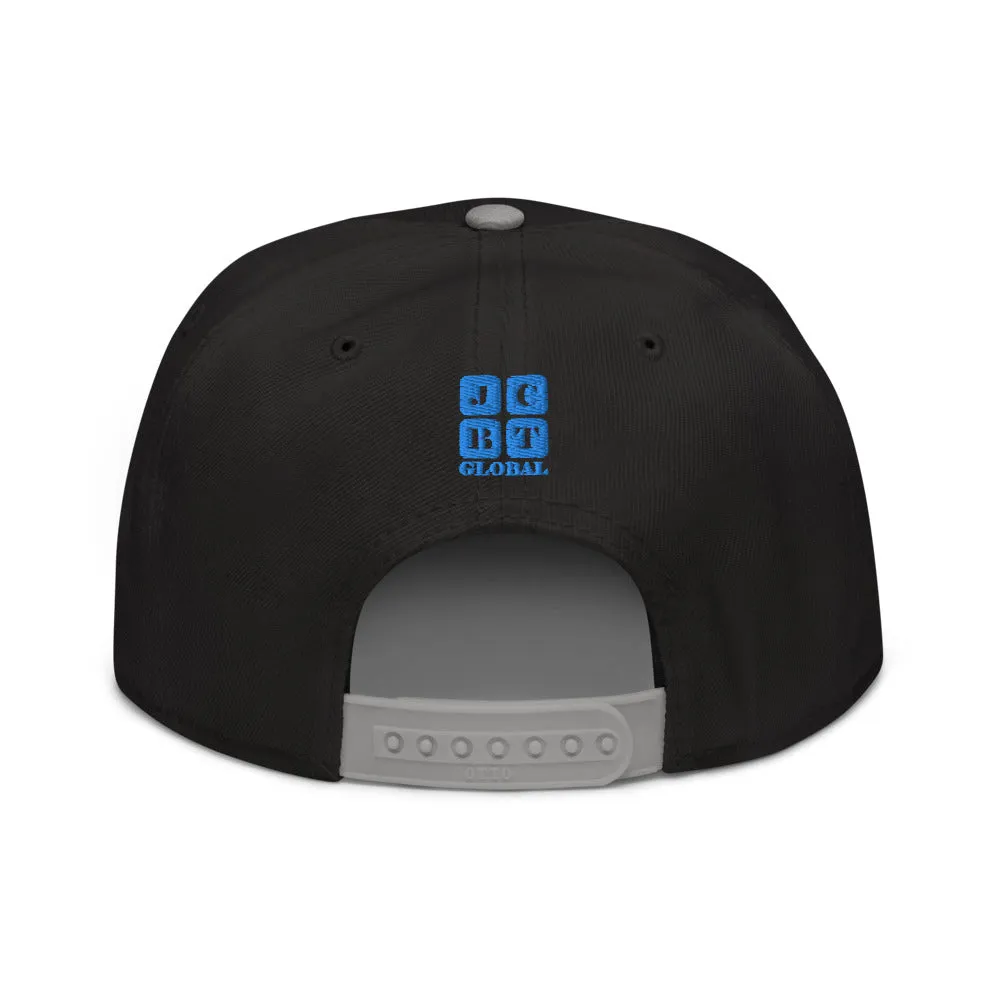 Snapback Hat "1052-0031 All Good Days (Blue Logo)"