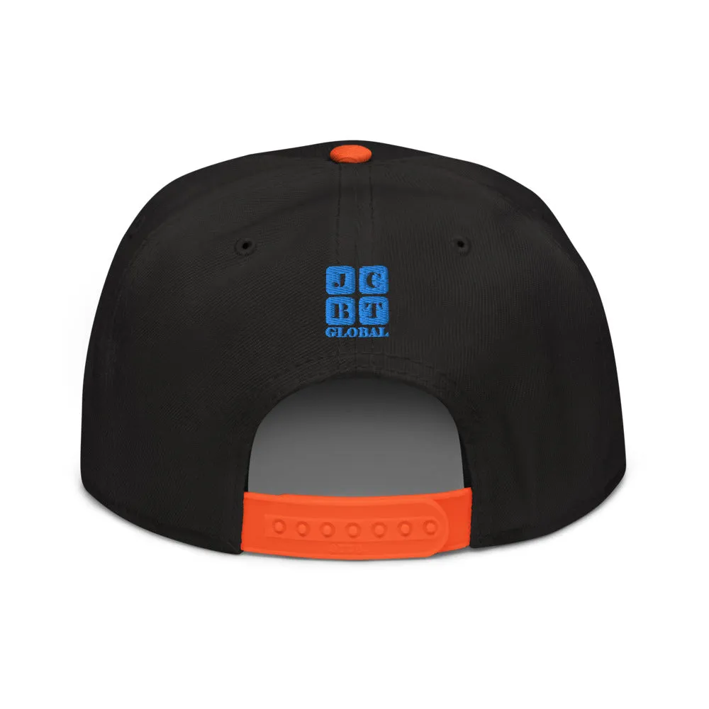 Snapback Hat "1052-0031 All Good Days (Blue Logo)"