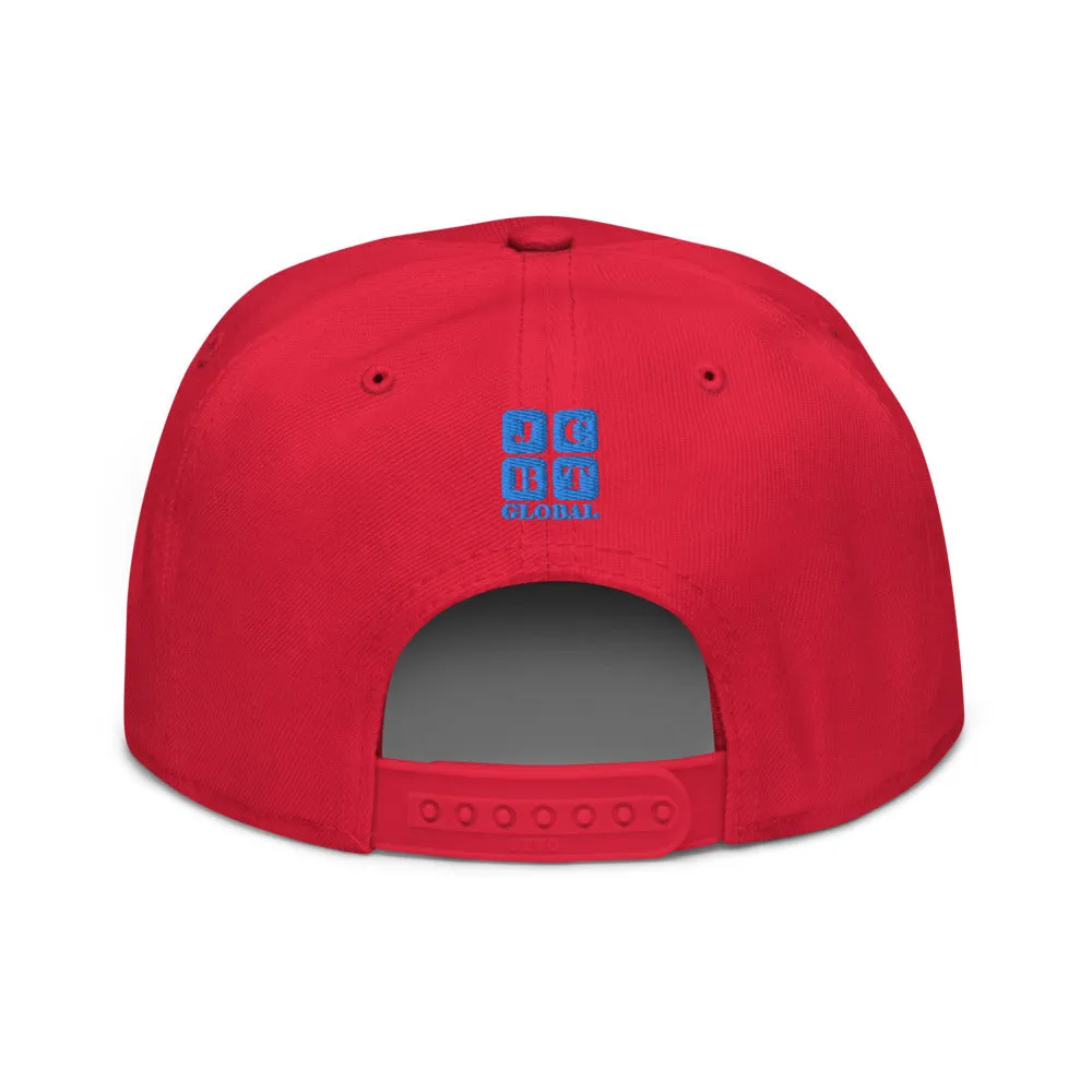 Snapback Hat "1052-0031 All Good Days (Blue Logo)"