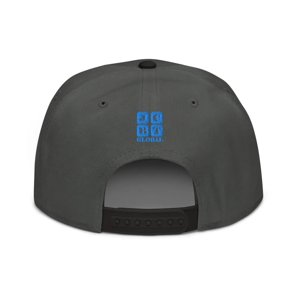 Snapback Hat "1052-0031 All Good Days (Blue Logo)"