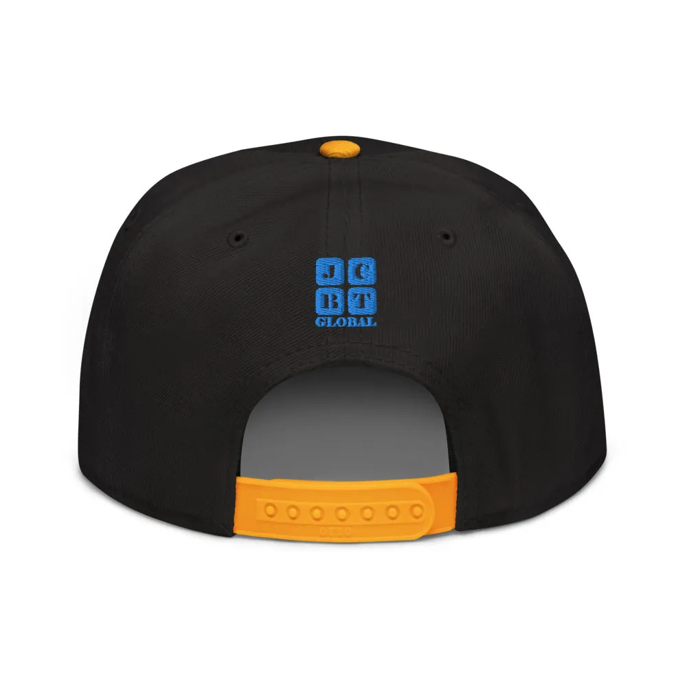 Snapback Hat "1052-0031 All Good Days (Blue Logo)"