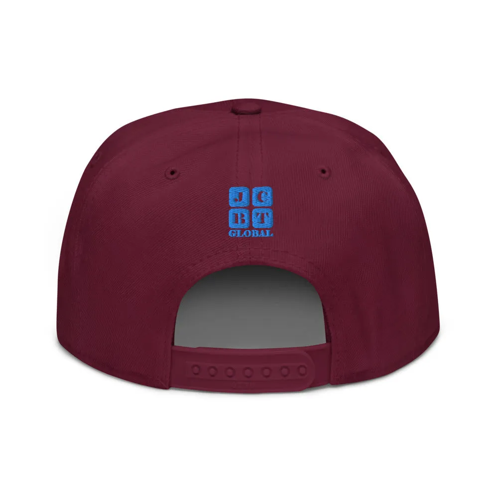Snapback Hat "1052-0031 All Good Days (Blue Logo)"