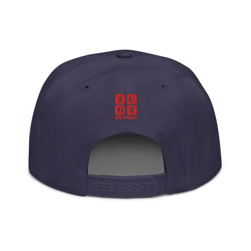 Snapback Hat "2052-0011 Dream Big (Red Logo)"