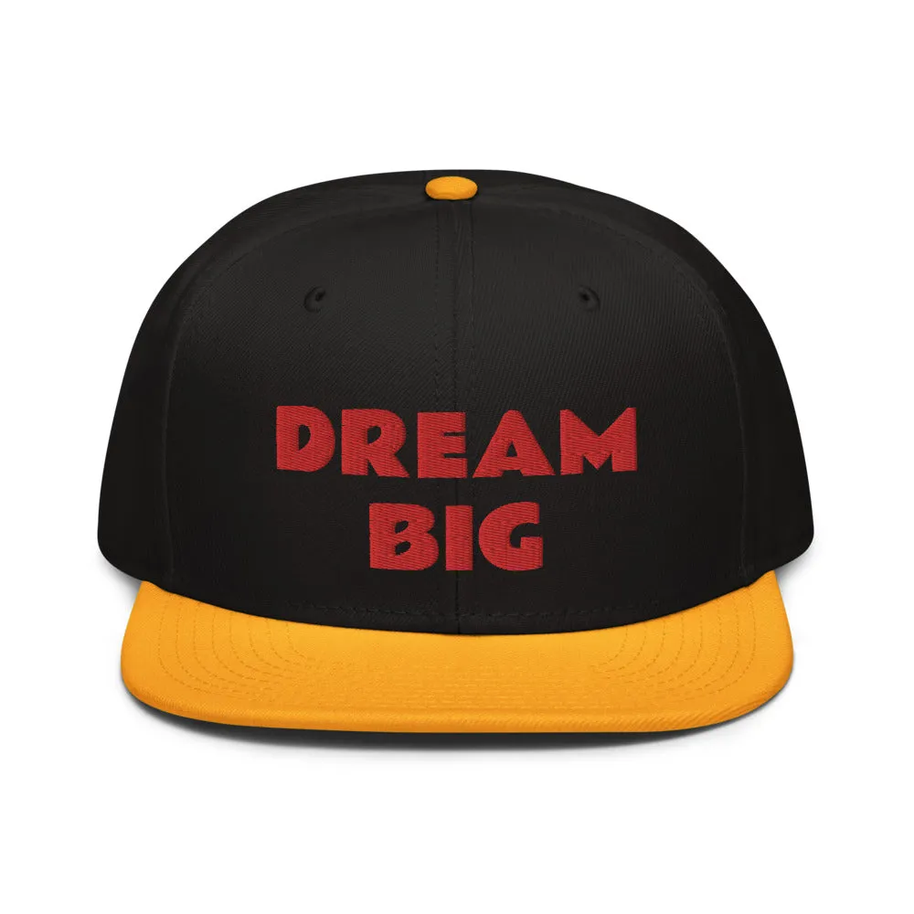 Snapback Hat "2052-0011 Dream Big (Red Logo)"