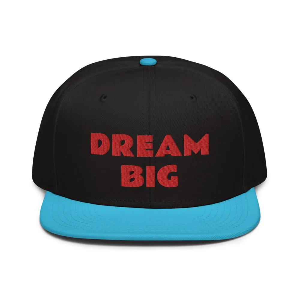 Snapback Hat "2052-0011 Dream Big (Red Logo)"