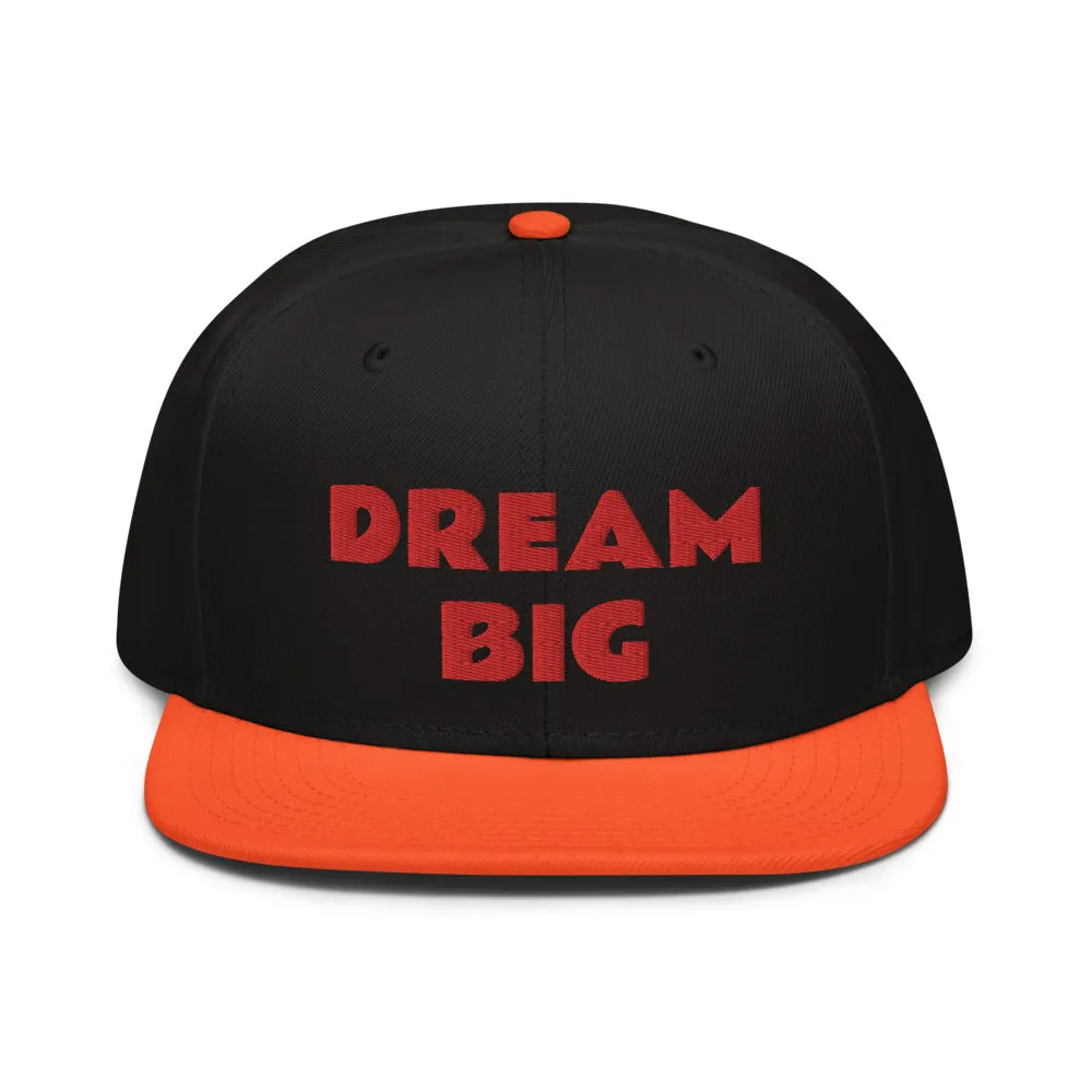 Snapback Hat "2052-0011 Dream Big (Red Logo)"