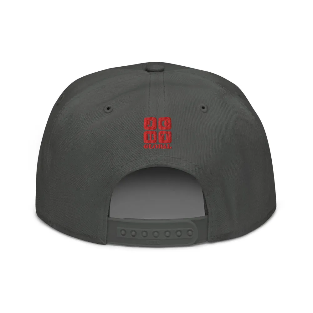 Snapback Hat "2052-0011 Dream Big (Red Logo)"