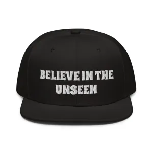 Snapback Hat "2052-0101 Believe In The Unseen (White Logo)"
