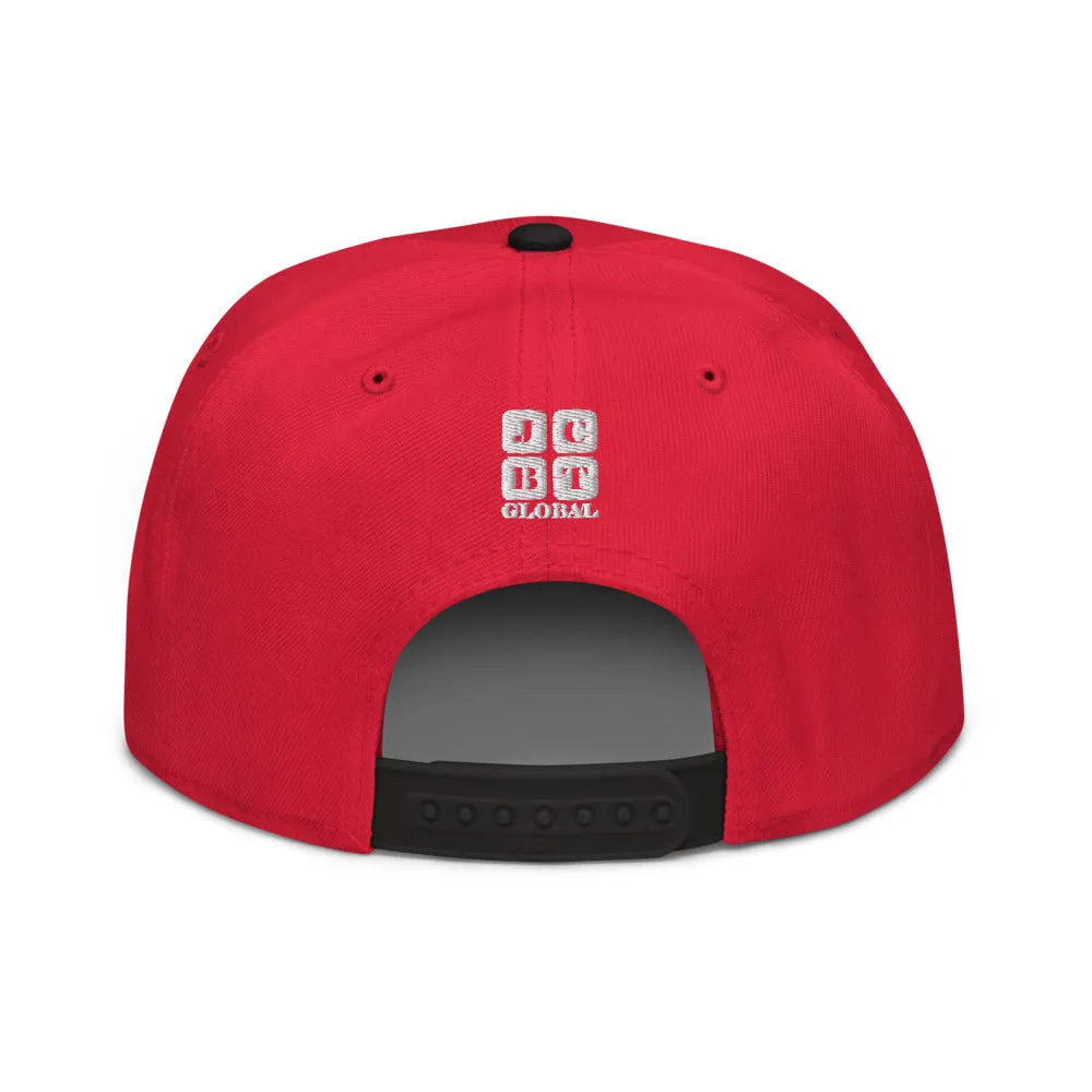 Snapback Hat "2052-0101 Believe In The Unseen (White Logo)"