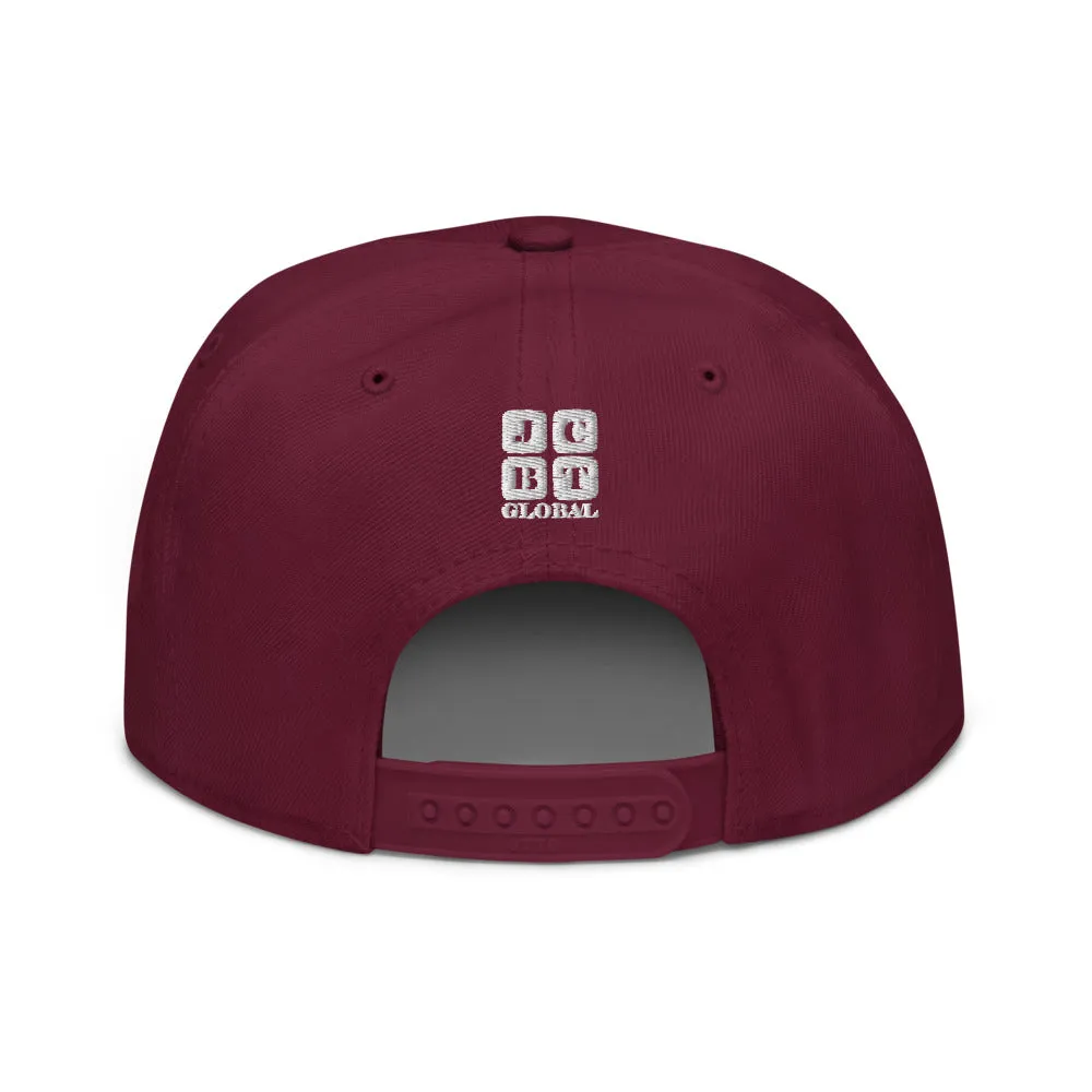 Snapback Hat "2052-0101 Believe In The Unseen (White Logo)"