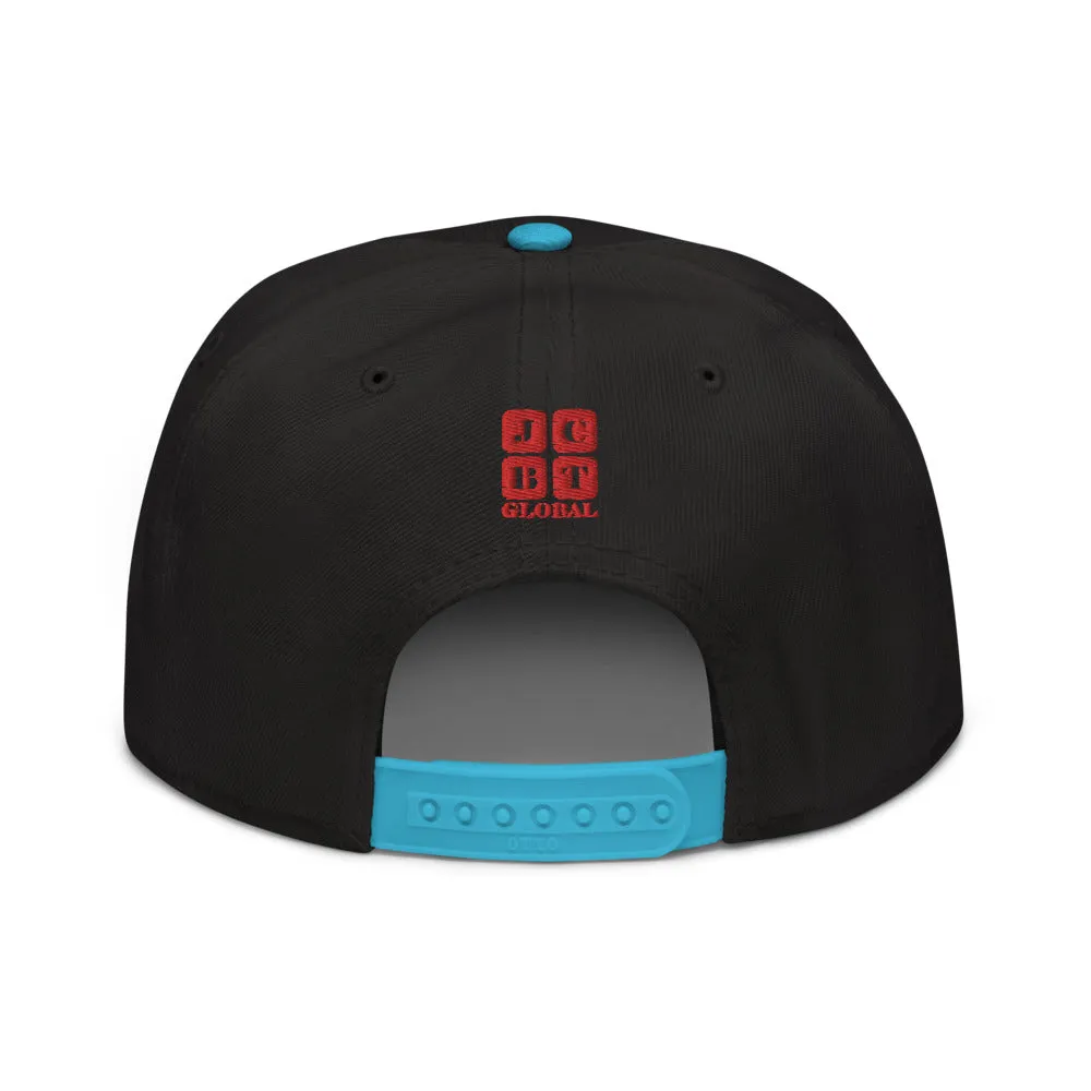 Snapback Hat "2052-0171 I Want It I Got It (Red Logo)"