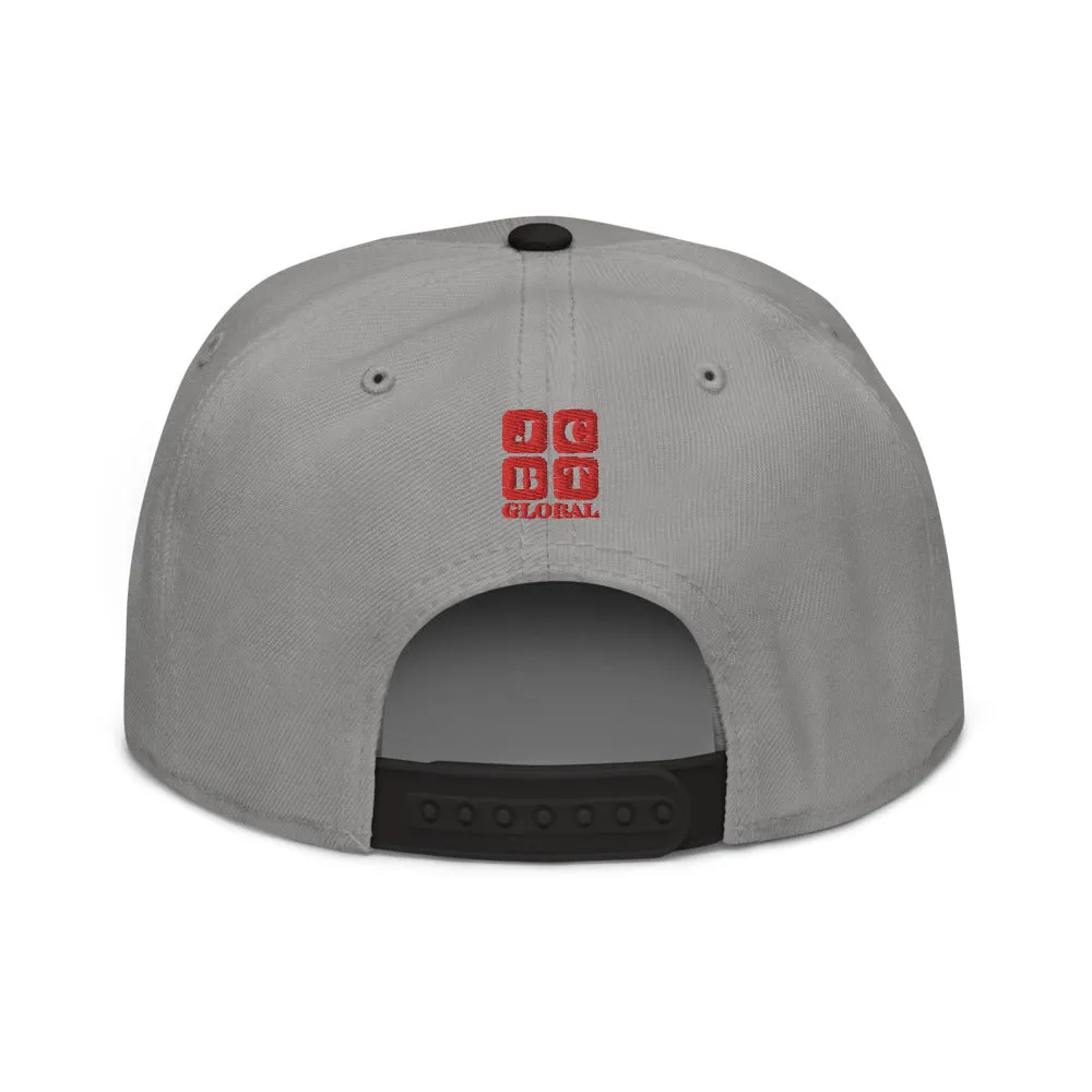 Snapback Hat "2052-0171 I Want It I Got It (Red Logo)"