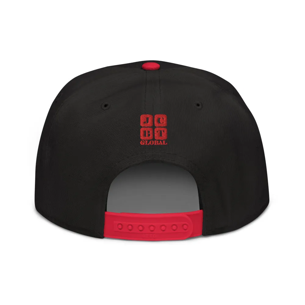 Snapback Hat "2052-0171 I Want It I Got It (Red Logo)"