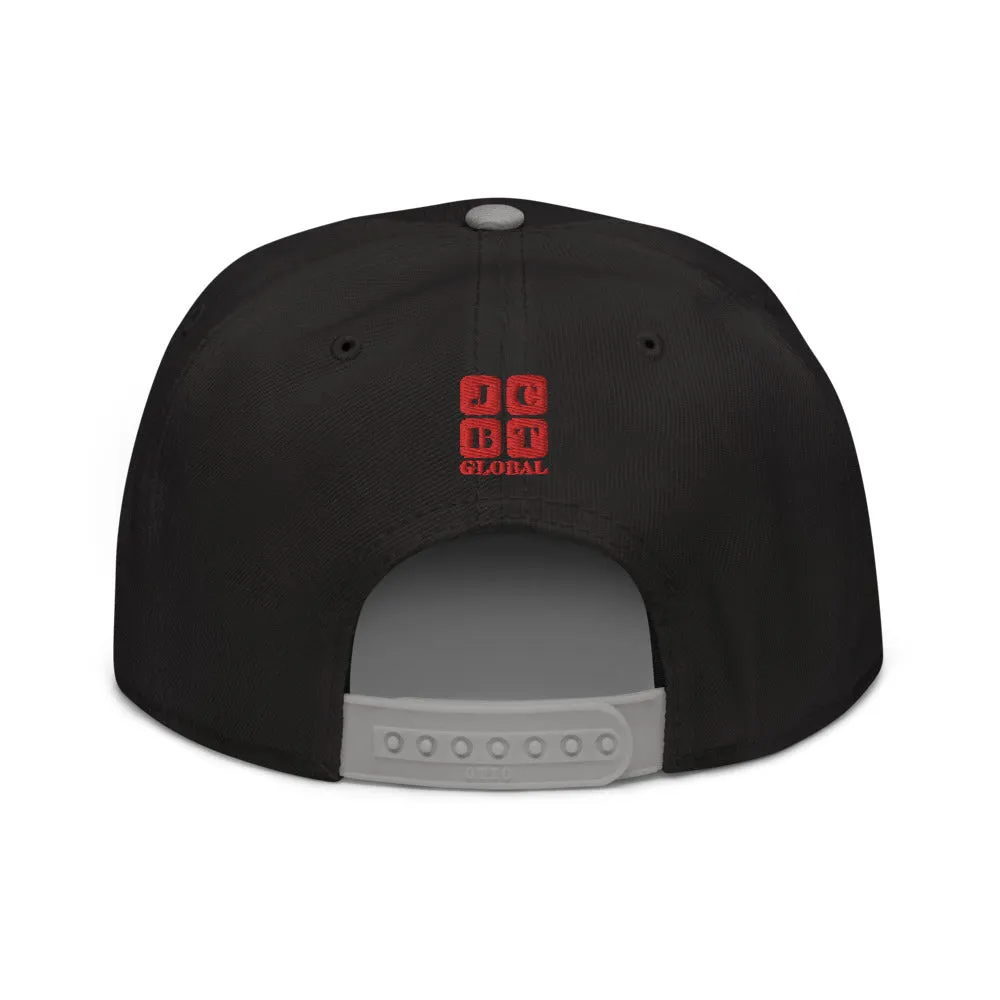 Snapback Hat "2052-0171 I Want It I Got It (Red Logo)"