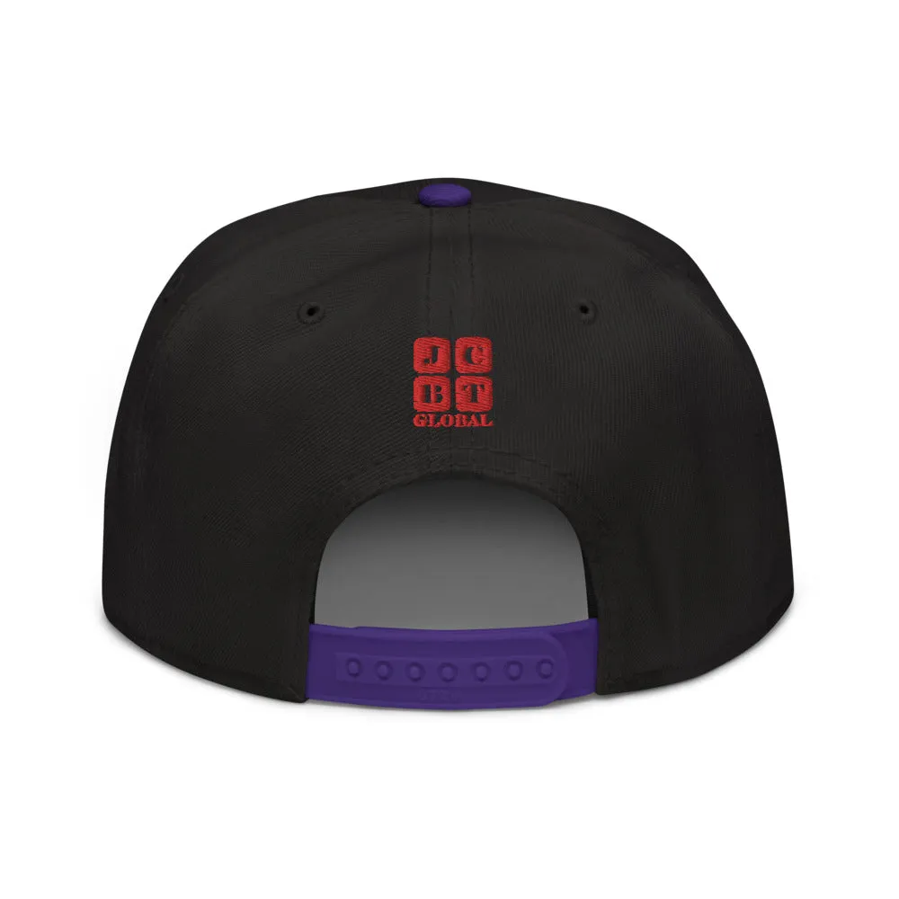 Snapback Hat "2052-0171 I Want It I Got It (Red Logo)"