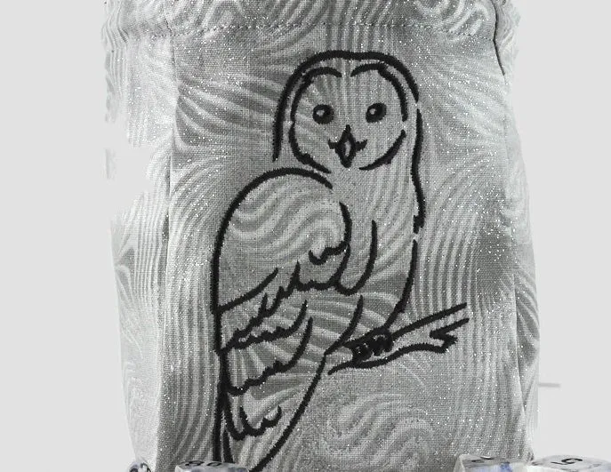 Snow owl dice bag