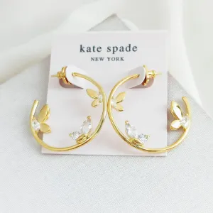 Social Butterfly Hoop Earrings