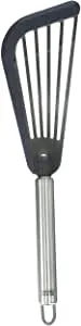 Soft Edge Slotted Spatula Graphite