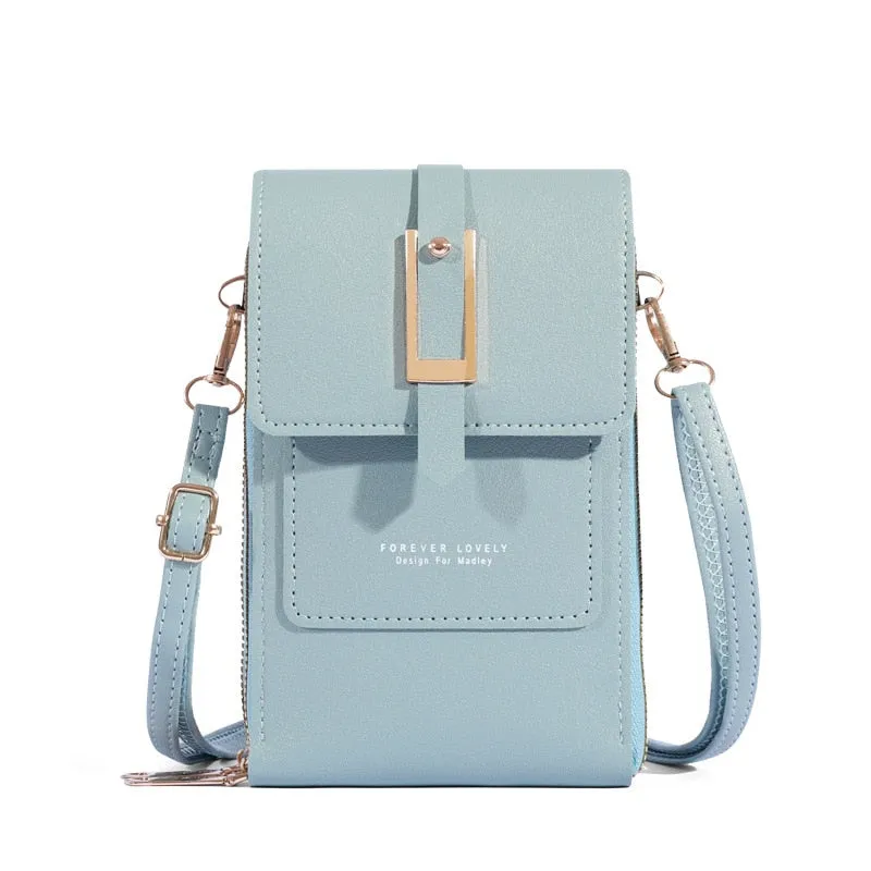 Soft Leather Crossbody Shoulder Strap Handbag