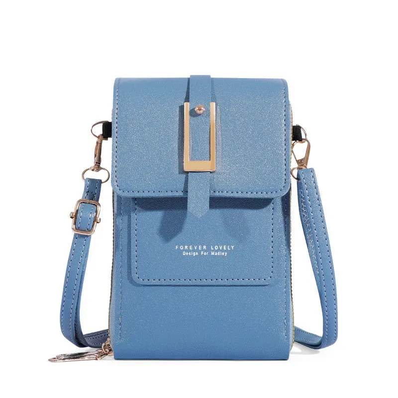 Soft Leather Crossbody Shoulder Strap Handbag