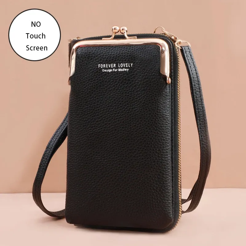 Soft Leather Crossbody Shoulder Strap Handbag