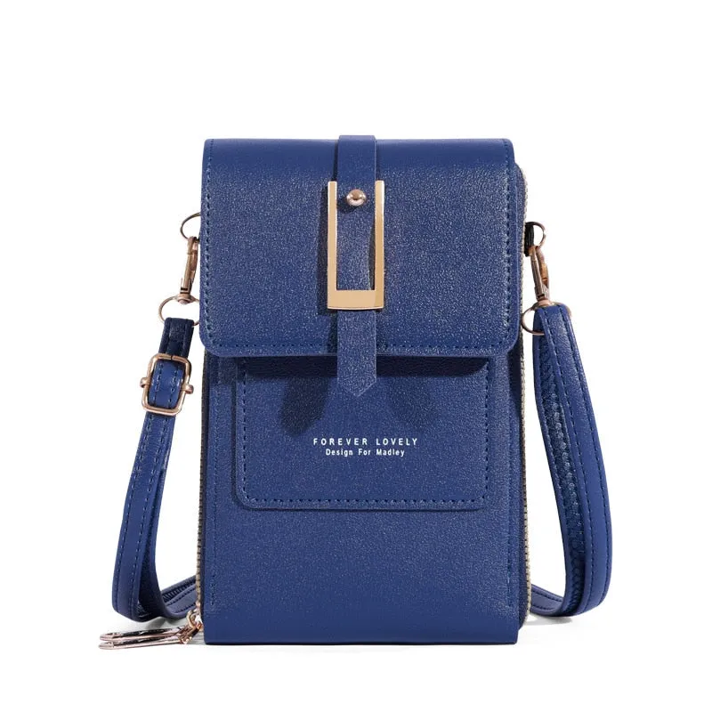 Soft Leather Crossbody Shoulder Strap Handbag