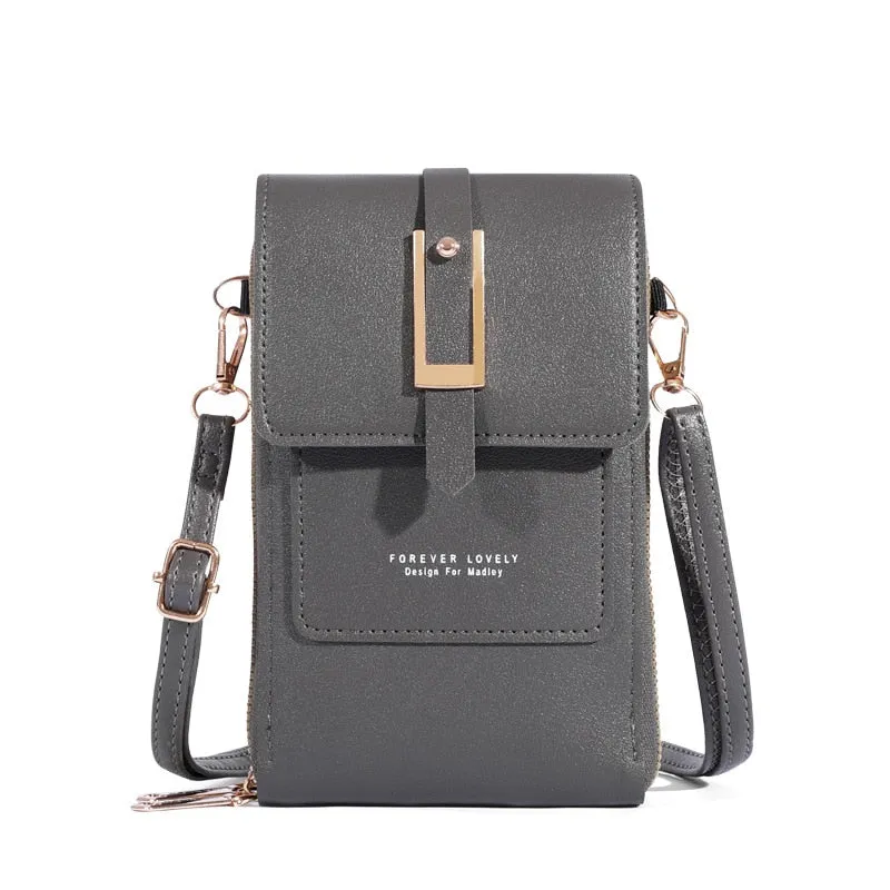 Soft Leather Crossbody Shoulder Strap Handbag