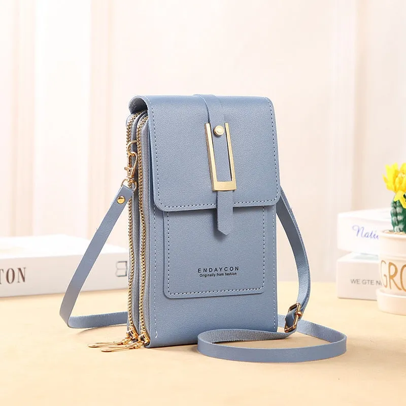 Soft Leather Crossbody Shoulder Strap Handbag