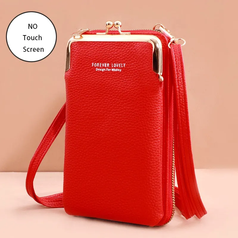 Soft Leather Crossbody Shoulder Strap Handbag