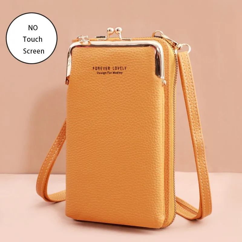 Soft Leather Crossbody Shoulder Strap Handbag