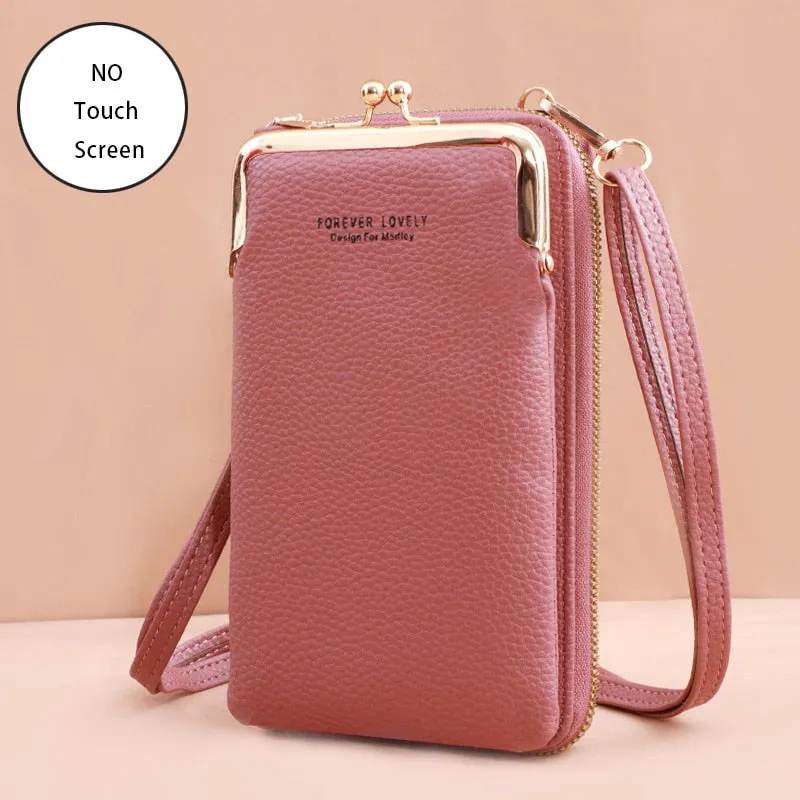 Soft Leather Crossbody Shoulder Strap Handbag