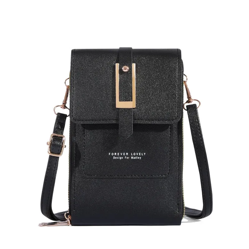 Soft Leather Crossbody Shoulder Strap Handbag