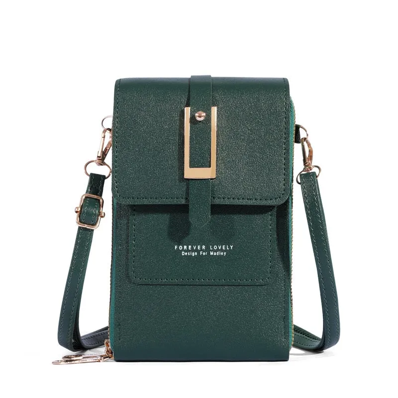 Soft Leather Crossbody Shoulder Strap Handbag