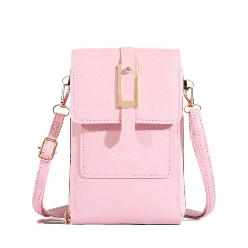 Soft Leather Crossbody Shoulder Strap Handbag