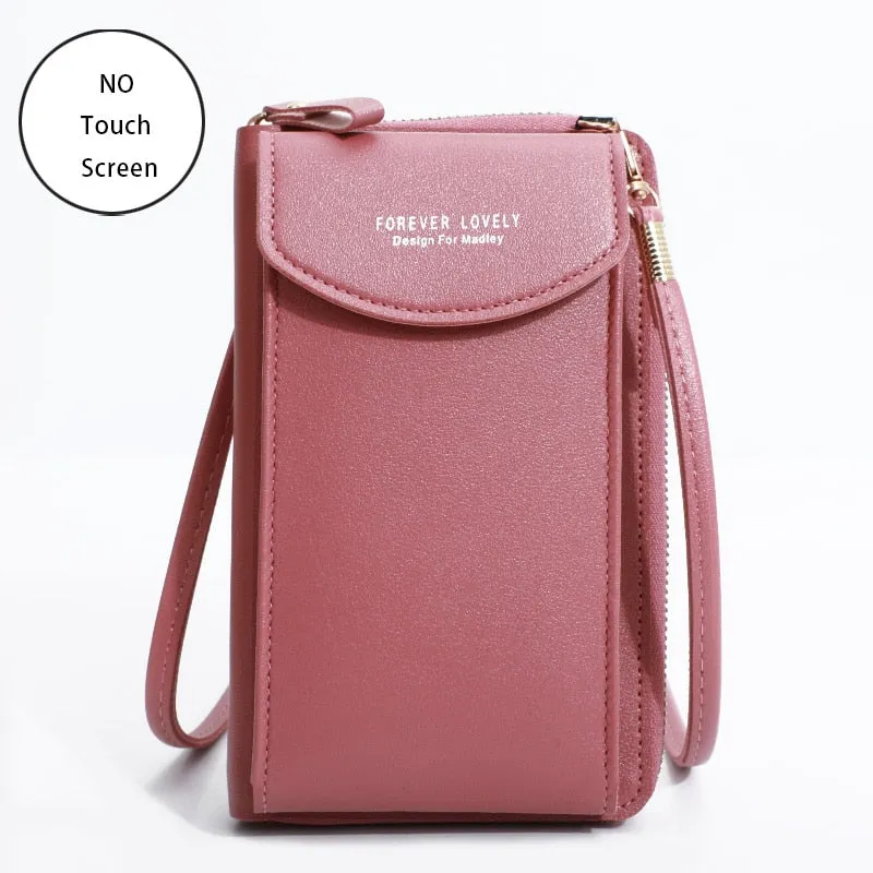 Soft Leather Crossbody Shoulder Strap Handbag