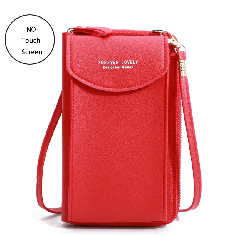 Soft Leather Crossbody Shoulder Strap Handbag