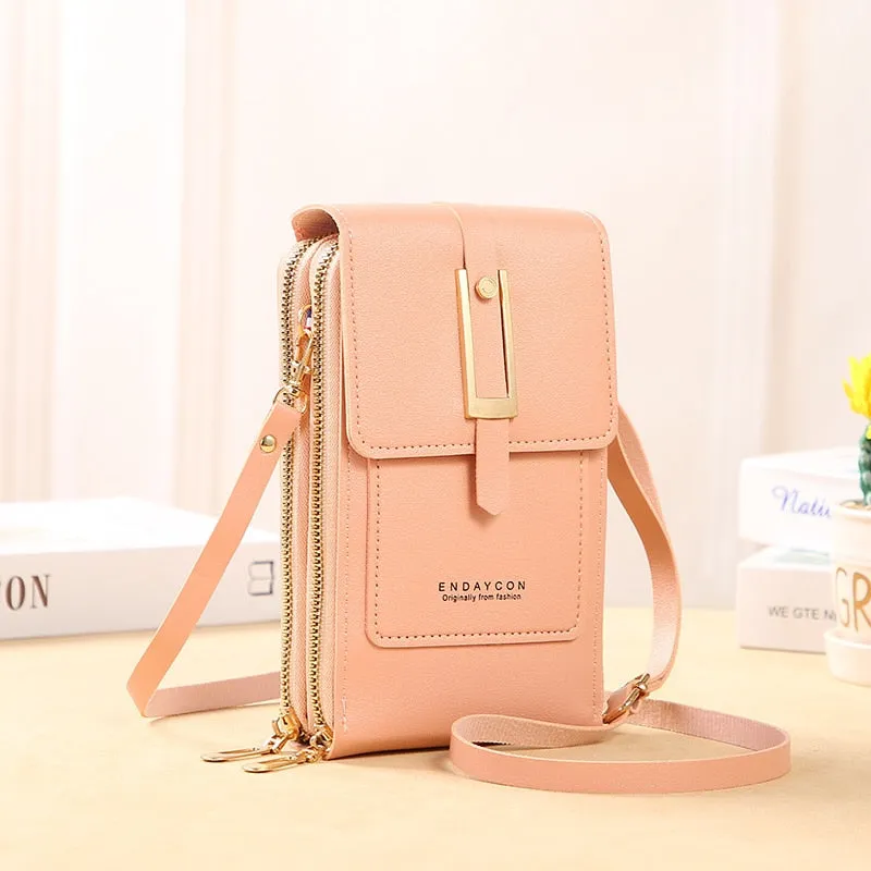 Soft Leather Crossbody Shoulder Strap Handbag