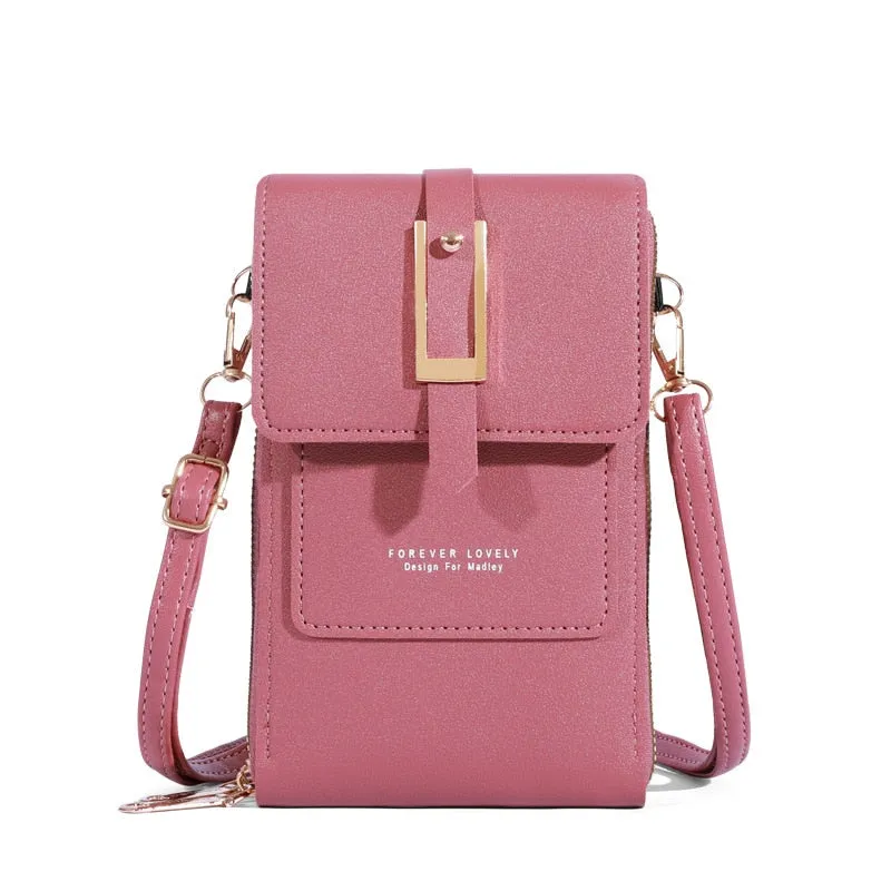 Soft Leather Crossbody Shoulder Strap Handbag